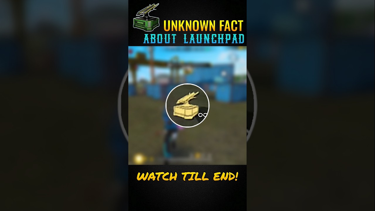 Mini LAUNCHPAD SECRET 😱 Free fire | #freefire #shorts