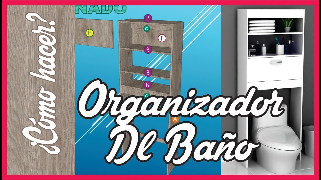 MUEBLE ORGANIZADOR PARA BAÑO