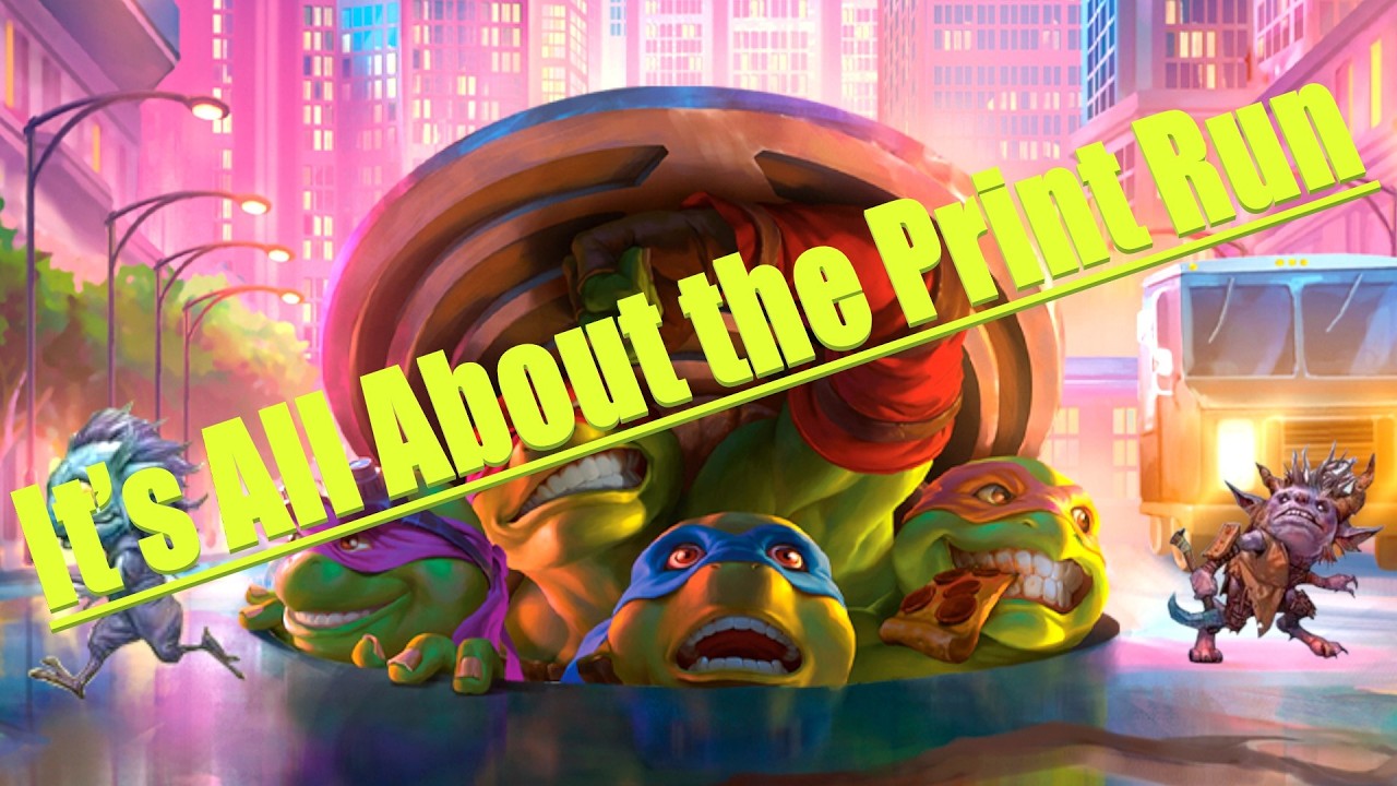 Teenage Mutant Ninja Turtles - It's All About the Print-Run