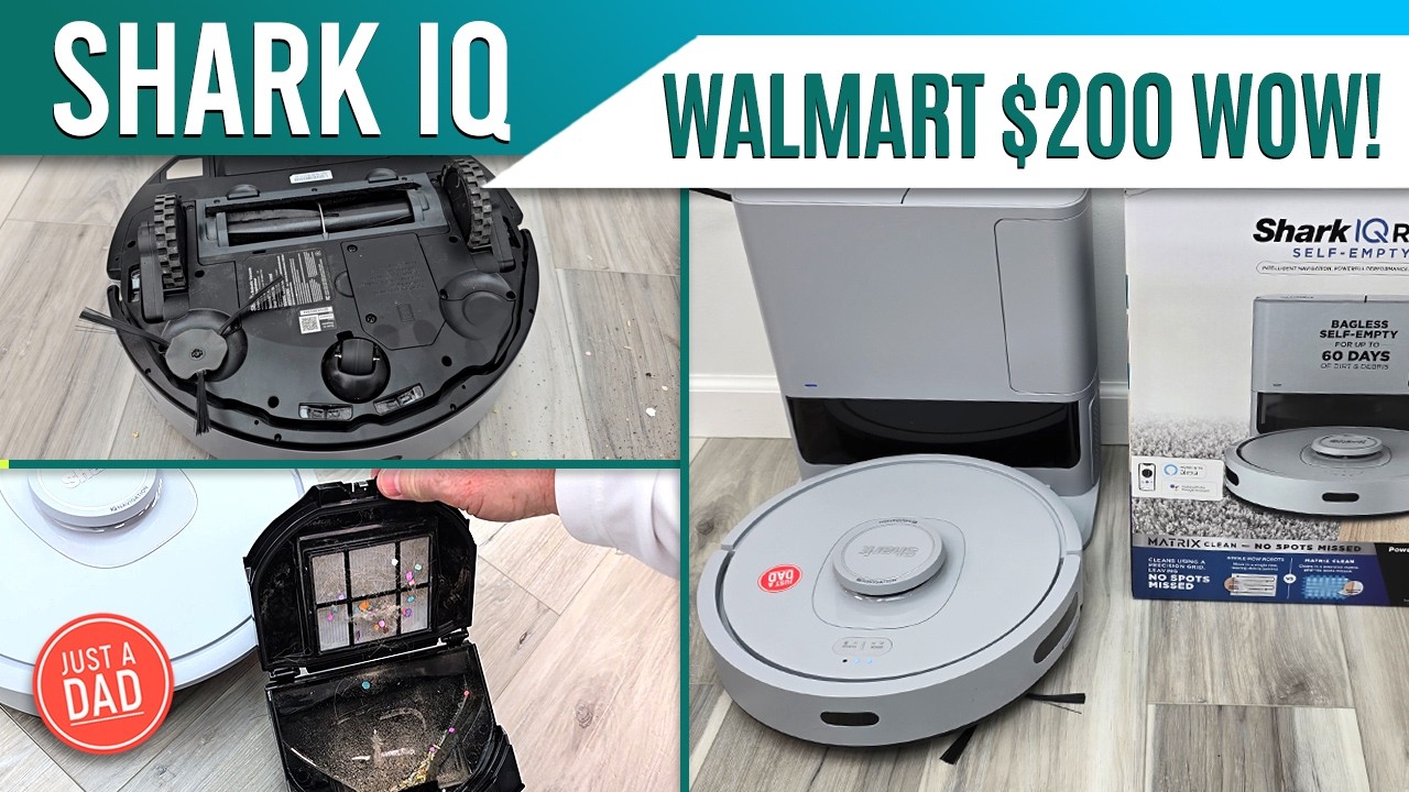 $200 Walmart Shark IQ Robot Vacuum RV2303AE Review.  JUST BUY IT!