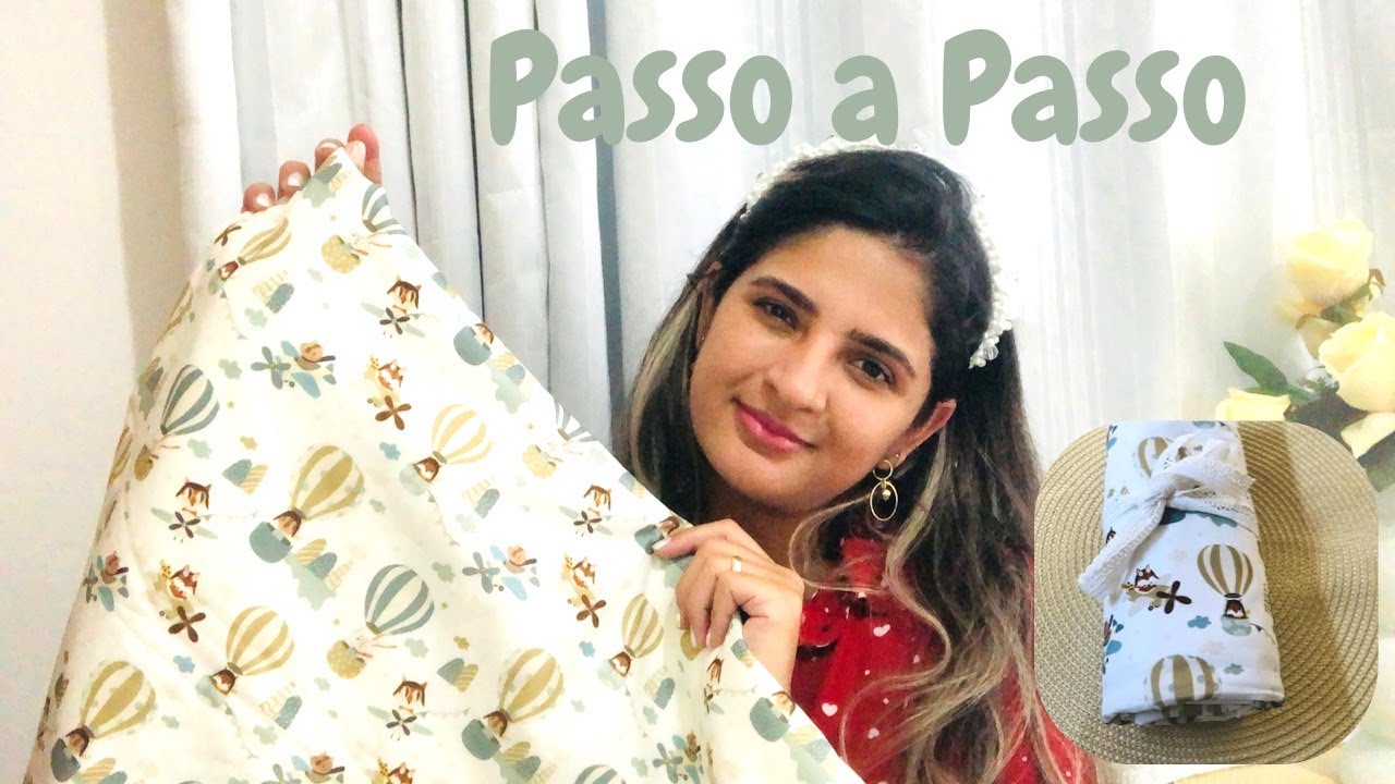 Cobertor de bebê com Plush | Enxoval de bebê