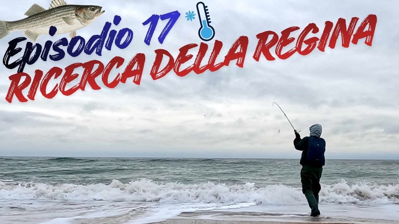 PESCA A SPINNING IN FOCE TRA ONDE E GELO - Fishing spinning in foce tra where and ice