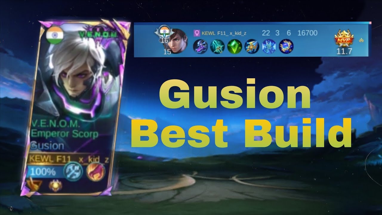 This new build is insane/2026 new best build /gusion gameplay 
