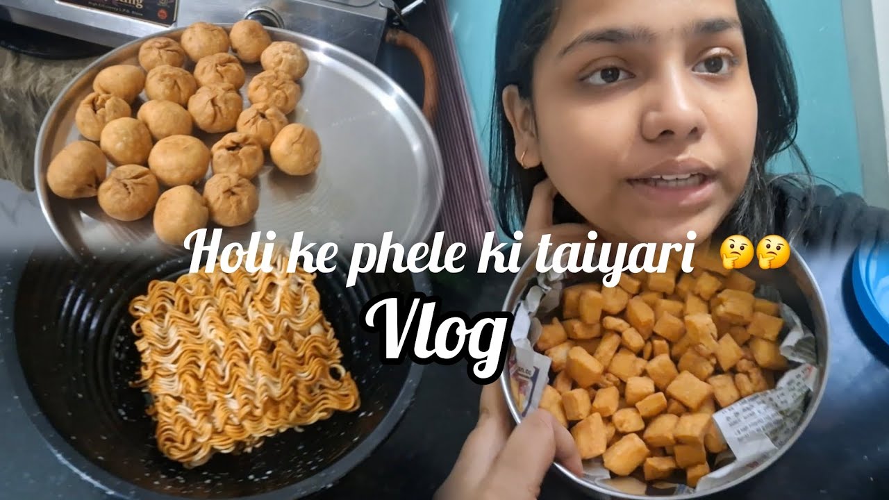 Holi ke phele ki taiyari 🤔🤔|vlog| ||misti vibes|| 