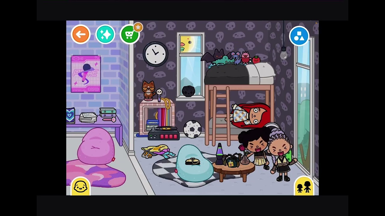 Rumi, Zoey and Mira go to the gift store
