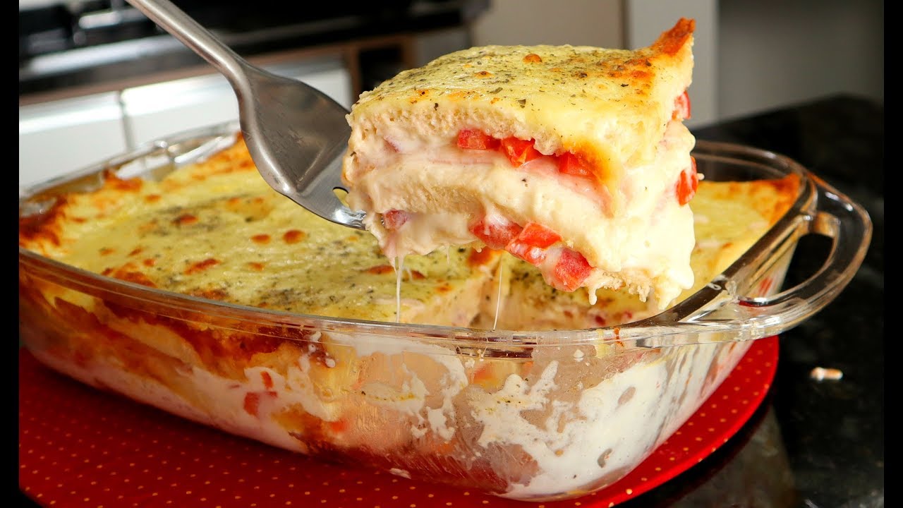 LANCHÃO DE FORNO COMPLETO - LANCHE DE PREGUIÇOSO