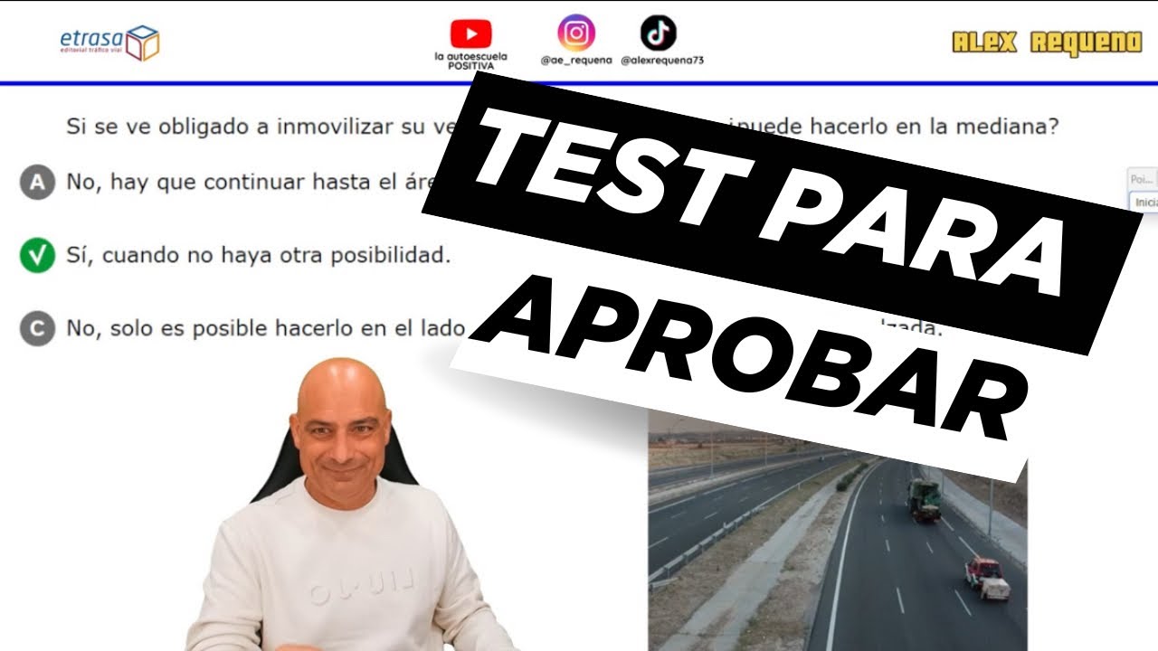 ¡TEST A NIVEL EXAMEN! 🚦💥 Las Preguntas Más Nuevas, Tal Cual te Saldrán