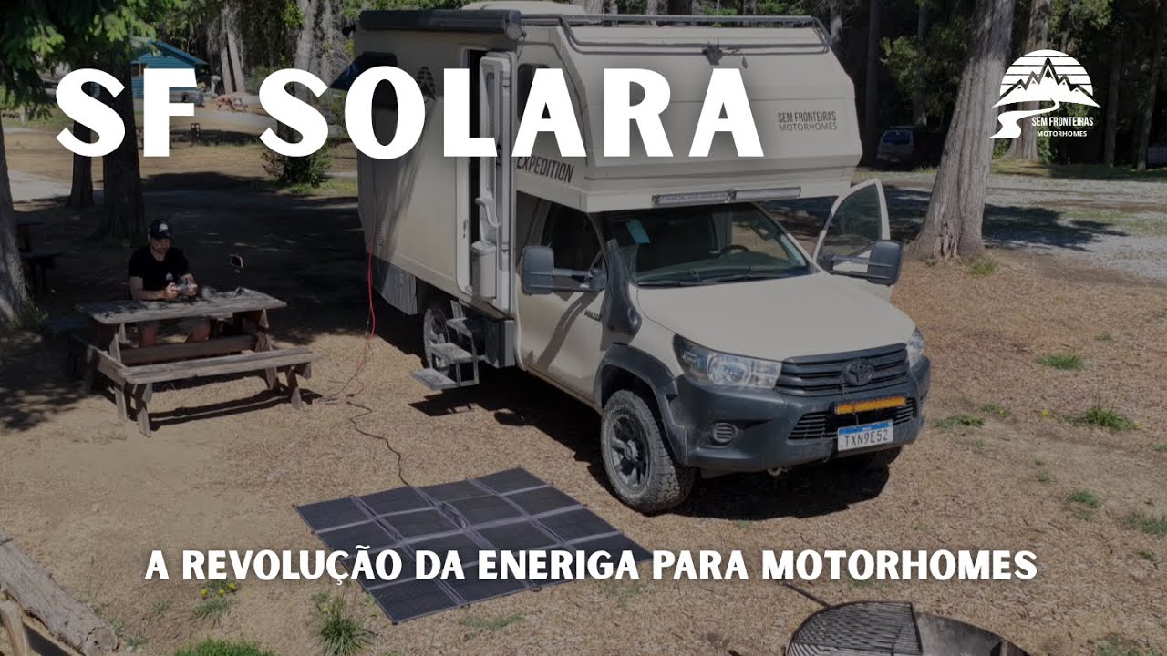 Conheca a SOLARA da Sem Fronteiras - Energia Gratuita para TODOS os motorhomes