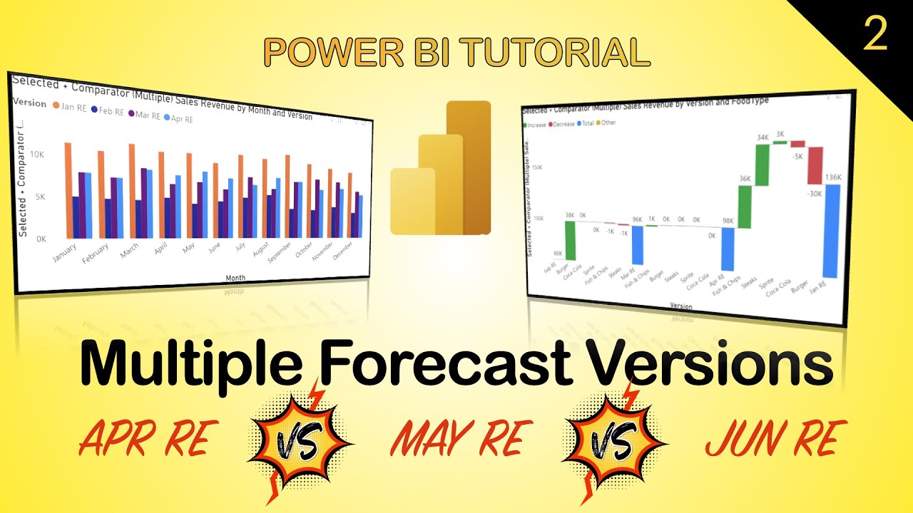 Compare Multiple Forecast in a Single Visual with Power BI