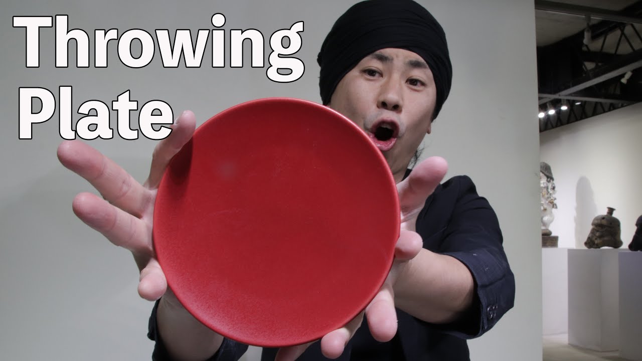 Potter's wheel Lesson 5『Throwing small plate 』
