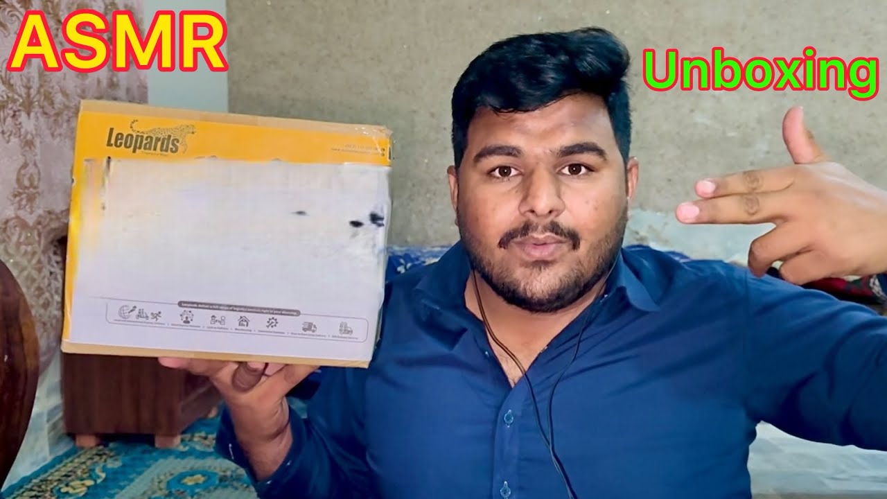 ASMR unboxing a parcel 📦 