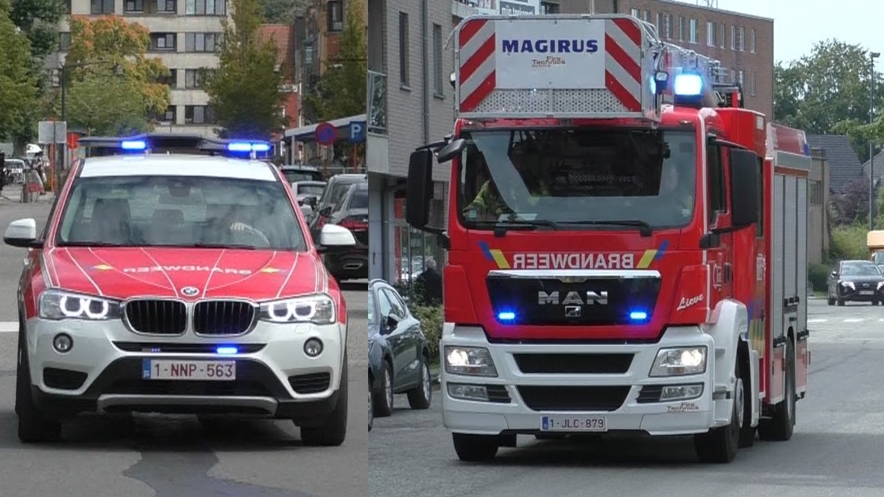 [Opkomst + Uitruk/ Multistar] 2de Autopomp Brandweer Lokeren HVZ Oost met spoed naar een Gaslek!