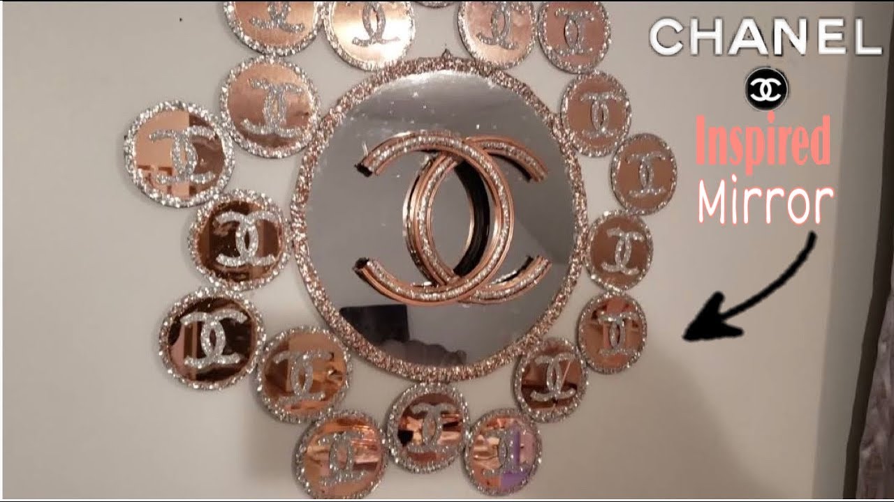 Декор для стен своими руками в стиле Шанель #розовоезолото #Glamprincess