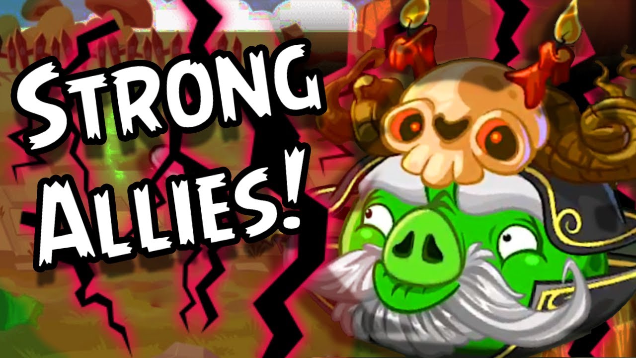 The Allies of Elegy Of Netherwing | Angry Birds Epic