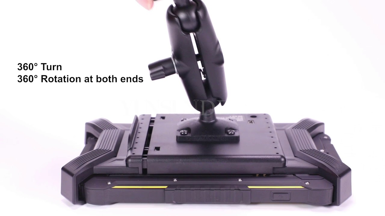 ERHINO--Rugged Tablet with Vehicle Charging Car Mount Cradle