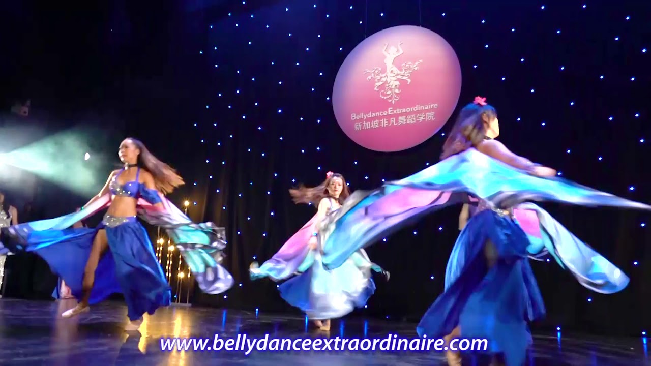 2019 World Belly Dance Festival - Butterfly Wings & Drum Solo Performance