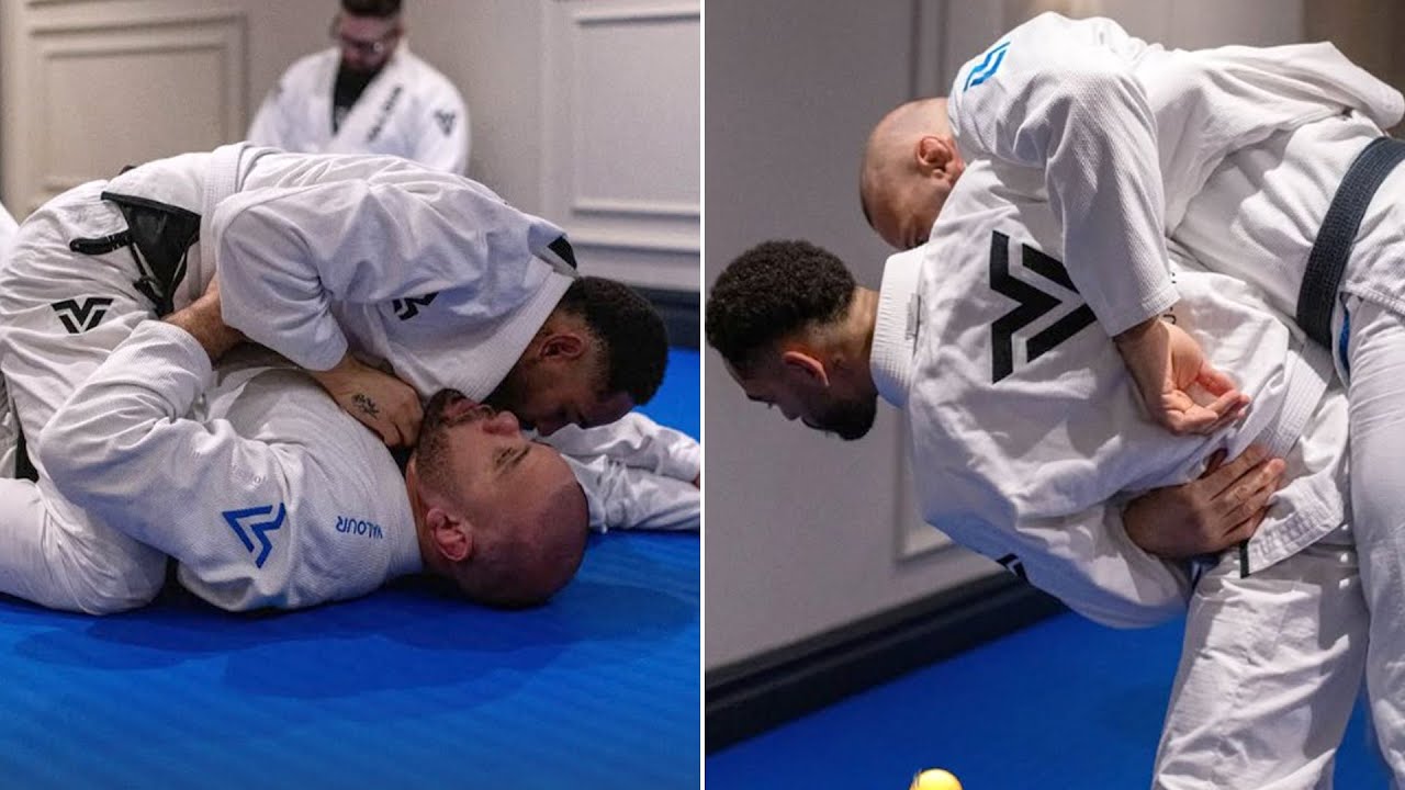 Man Utd fans say &lsquo;pray for Arsenal&rsquo; as striker Matheus Cunha flattens opponent in Jiu-Jitsu class