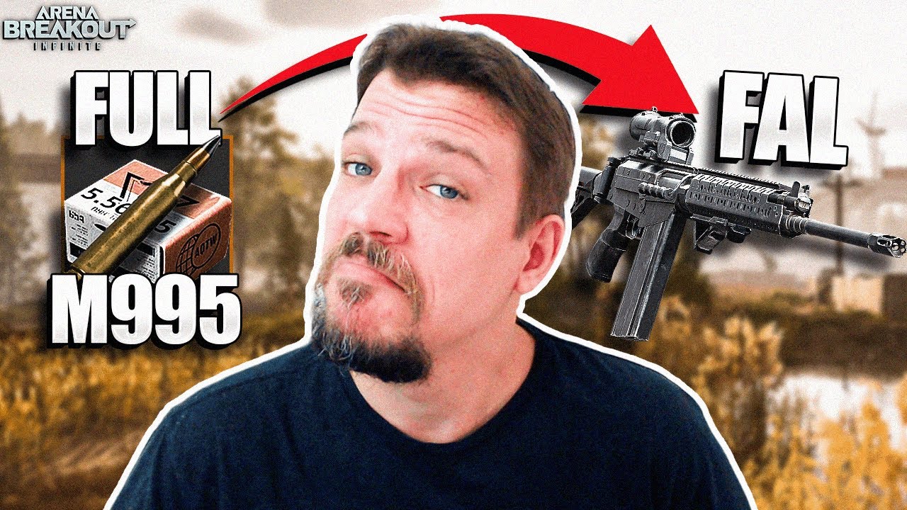 JOGANDO FULL M995 NO 300K E TESTANDO A FAL! SERÁ QUE ELA ESTÁ INJOGÁVEL? | Arena Breakout: Infinite