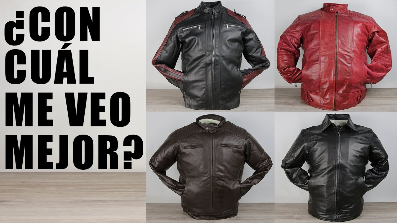 Chamarras de Piel para Hombre, ¿Conoces todos los modelos?