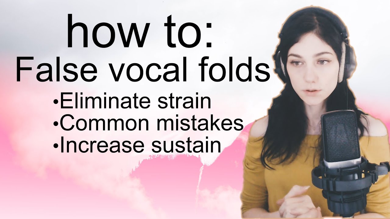 CLEAN UP THE VOICE & AVOID STRAIN | False Vocal Fold Control | 8 Exercises, Document, and Lecture