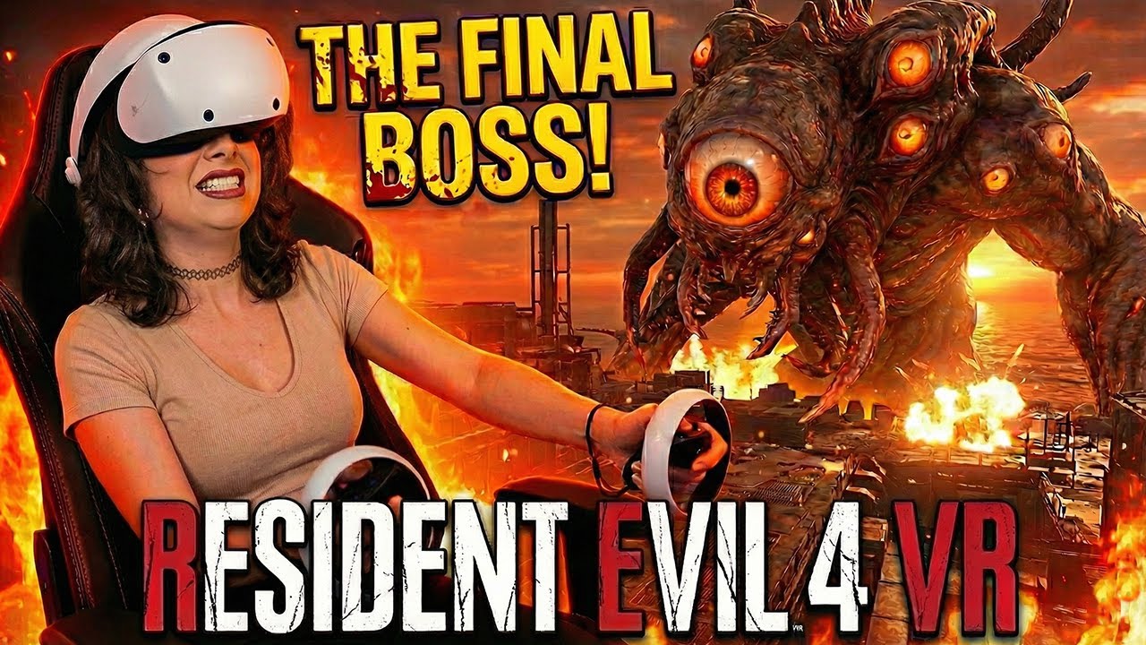 The Epic Finale of Resident Evil 4 in VR!