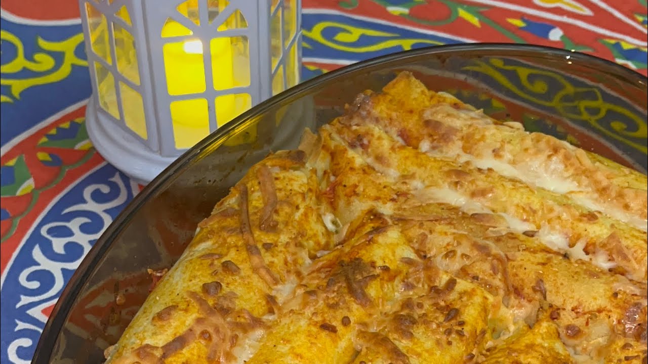 طريقة عمل الكانيلوني باللحمة المفرومة في البيت زي المطاعم | أسهل عجينة كانيلوني من الصفر.