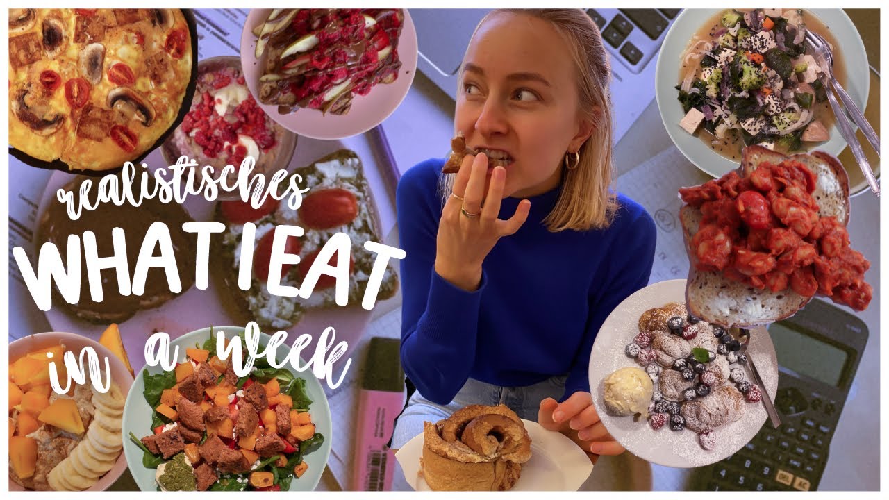REALISTISCHES WHAT I EAT IN A WEEK als Studentin im Winter in Norwegen // Gesund & Vegetarisch
