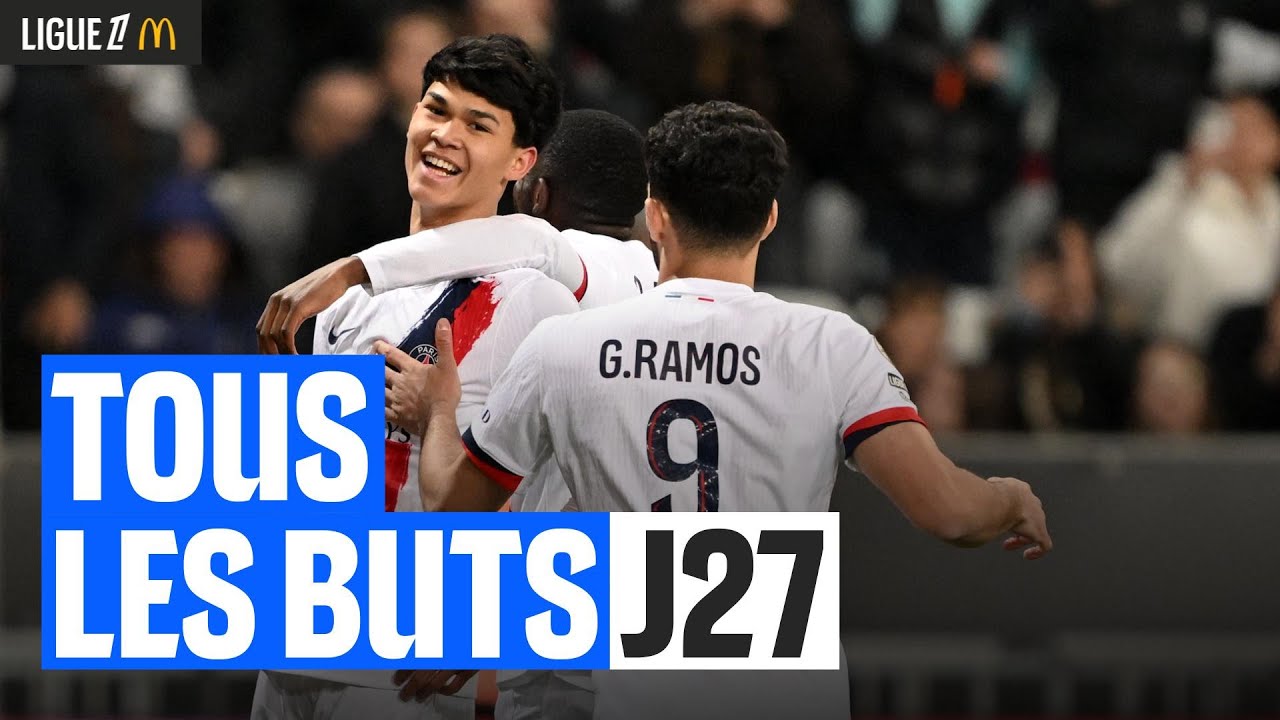 TOUS LES BUTS de la 27&egrave;me journ&eacute;e | Ligue 1 McDonald's 25/26