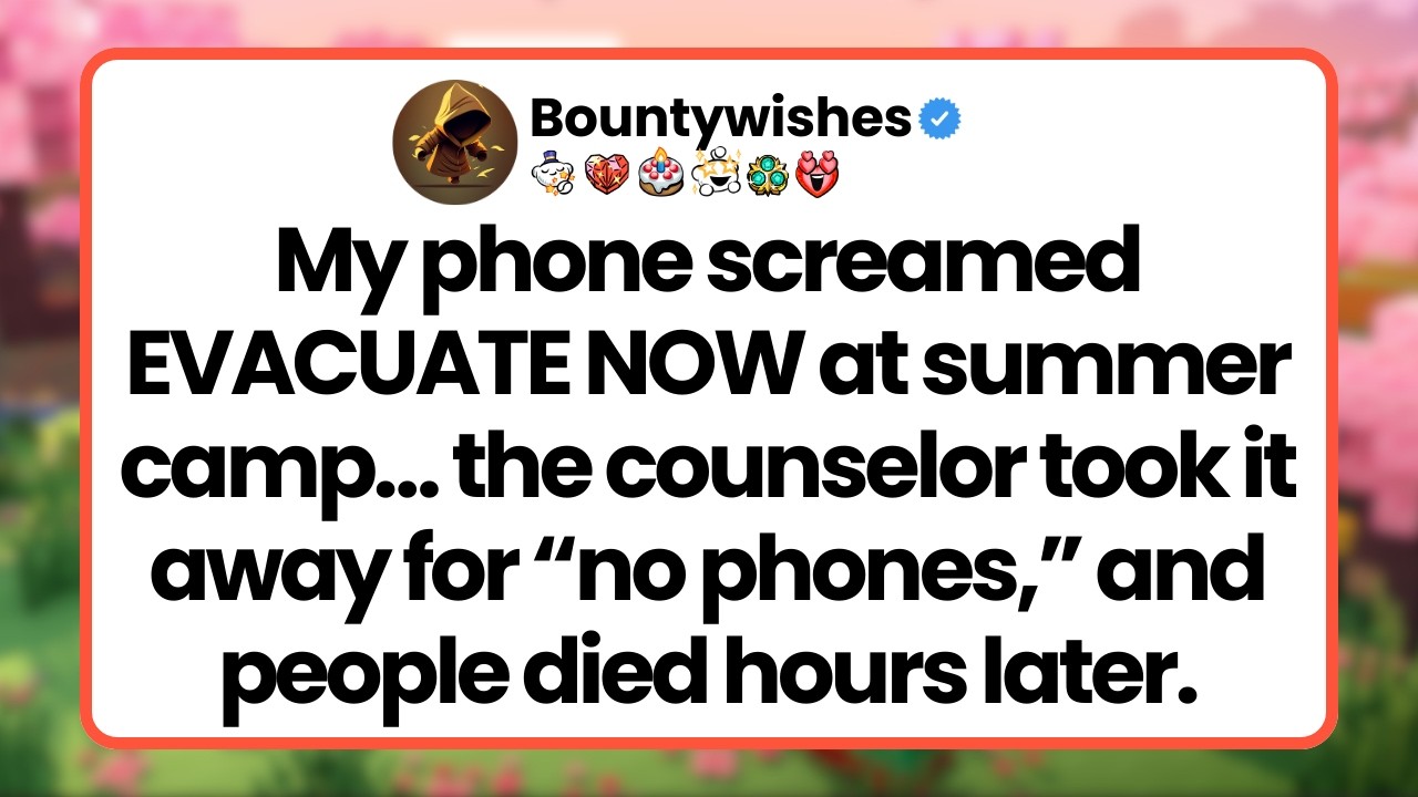 My phone said 