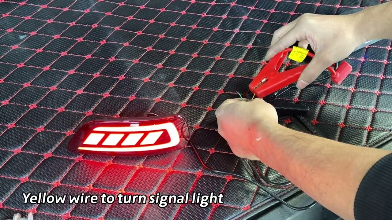 Installation Instruction Of Rear bumper fog lights replace for Jeep Grand Cherokee
