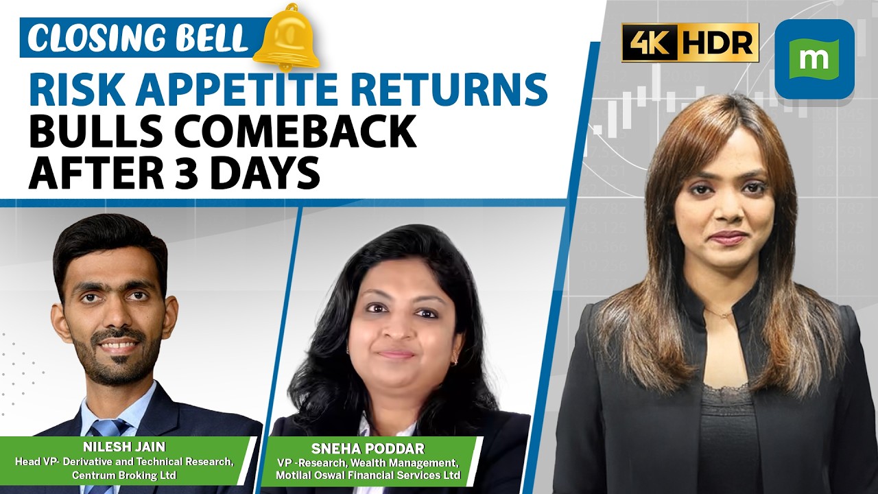 Live: Nifty snaps 3-day losing streak as markets shake off war jitters | Closing Bell