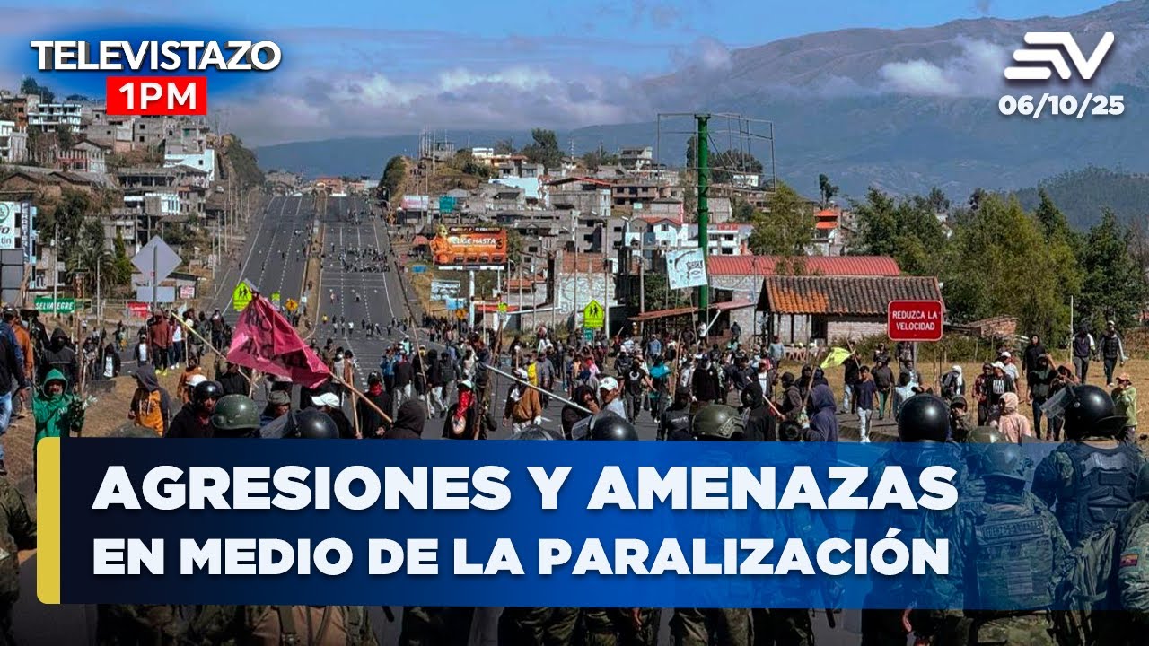 Agresiones y amenazas en medio de la paralizaci&oacute;n | Televistazo 1PM #ENVIVO🔴