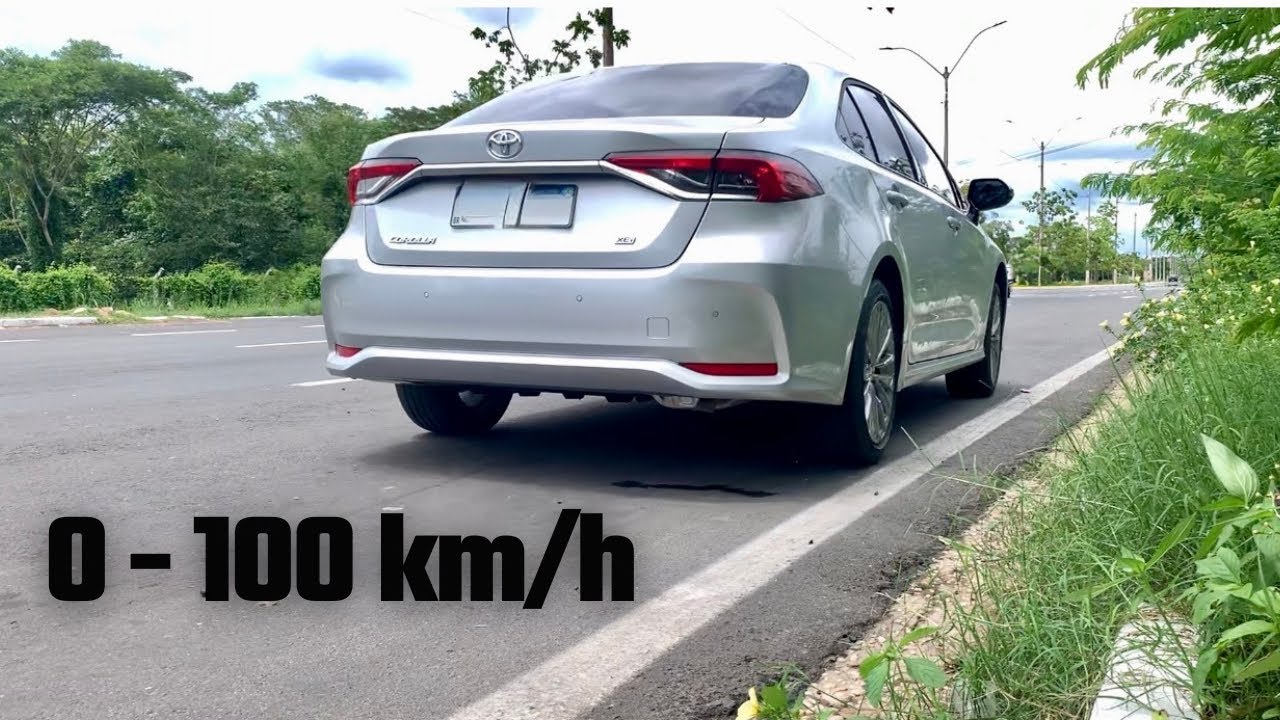 COROLLA ARRANCOU O ASFALTO NO 0 A 100 km/h 