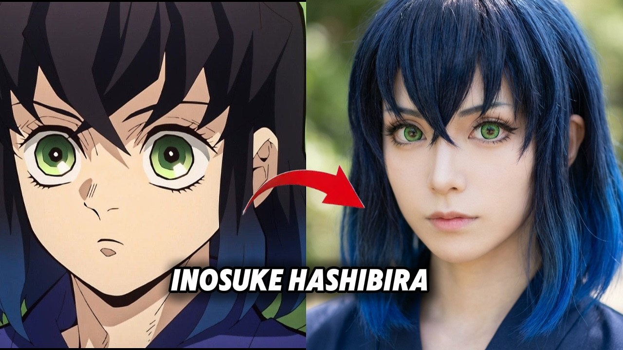 Demon Slayer comes to the real world | AI Live Action
