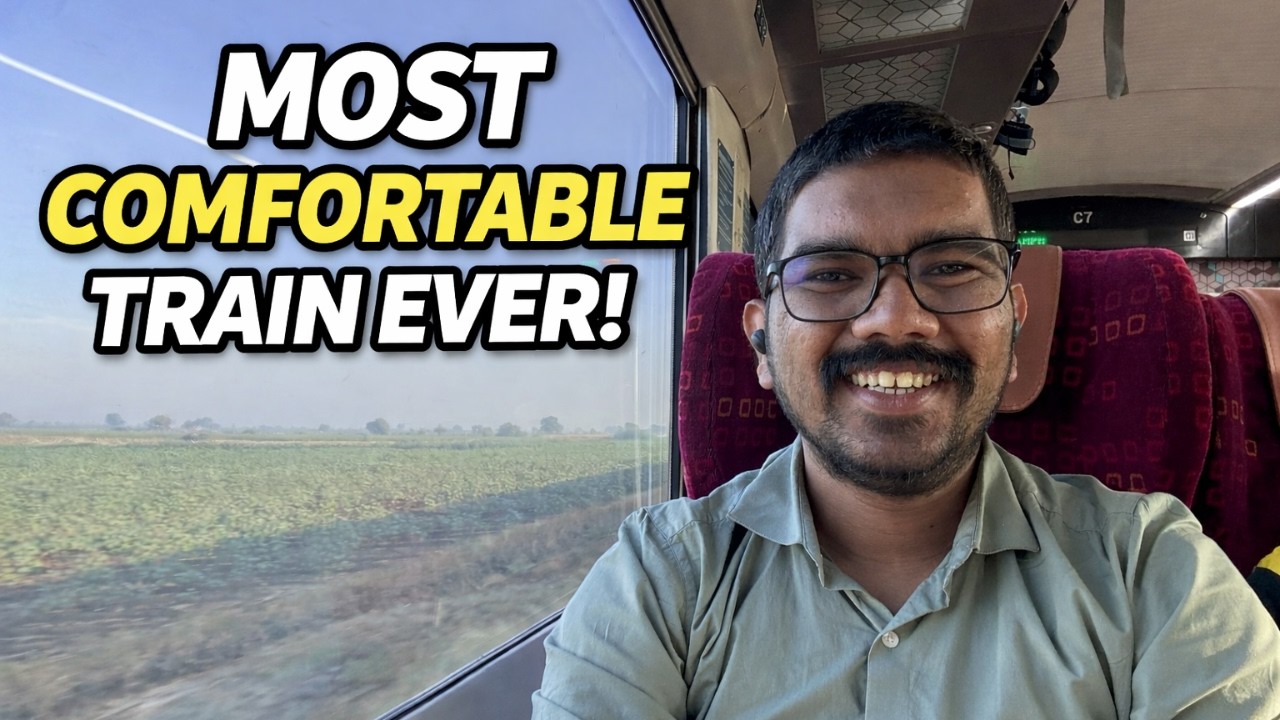 Most Comfortable Journey Ever 🔥| Okha Ahmedabad Vande Bharat Express | Full Experience & Review |