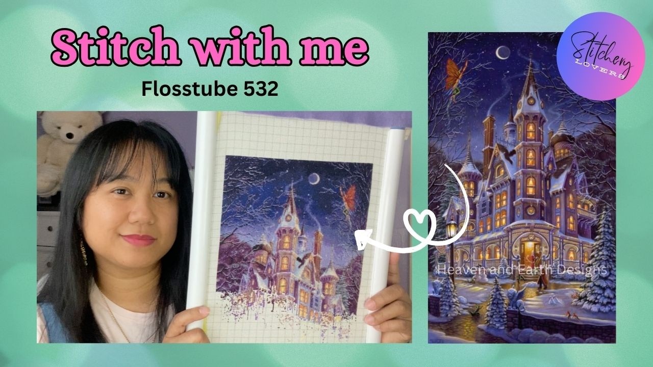 Featuring HAED Mini Home Is Where The Magic Is | Progress Update | Flosstube #532 | STITCHERY LOVERS