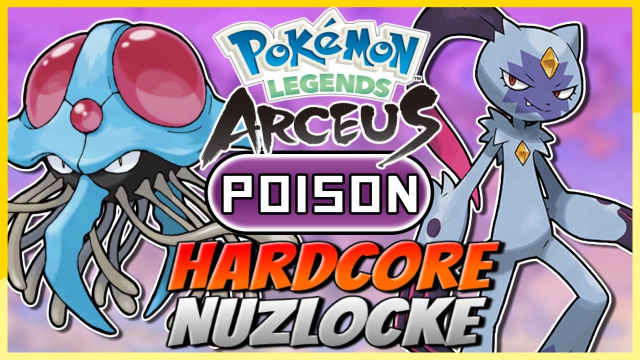 Pokémon Legends Arceus - POISON Types Only - Hardcore Nuzlocke