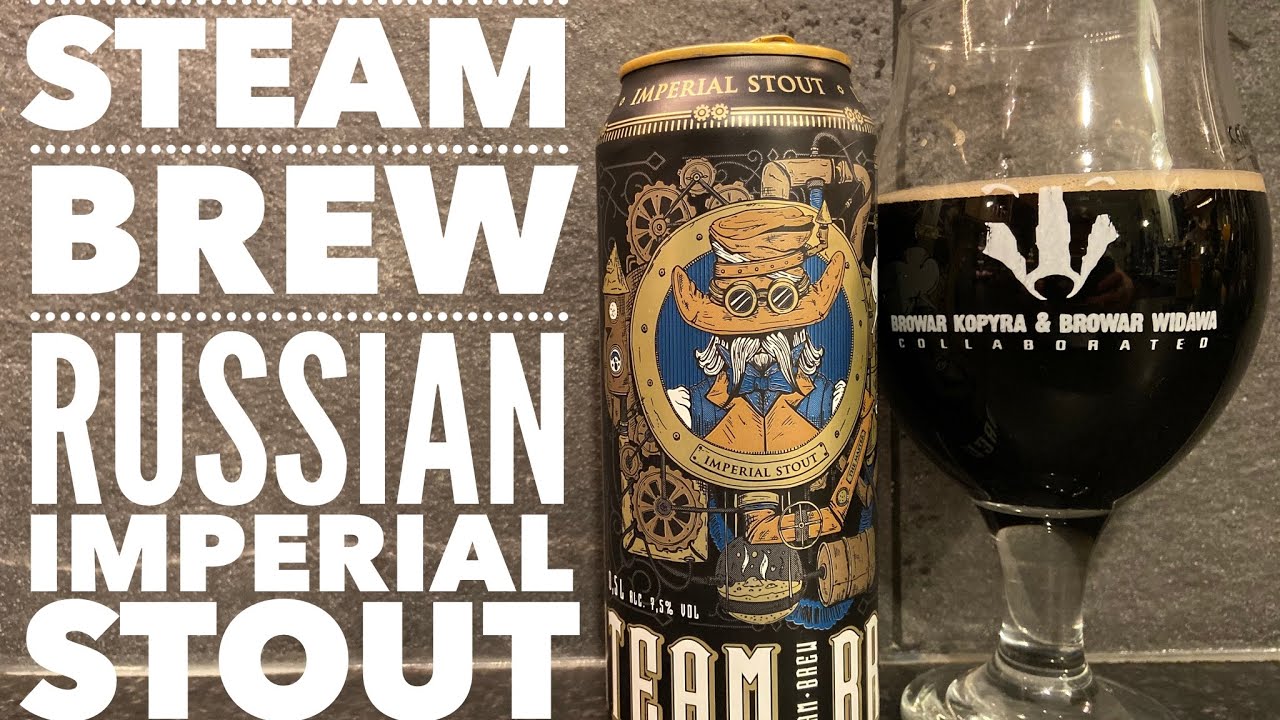 Steam Brew Imperial Stout By PrivatBrauerei Eichbaum | German Craft Beer Review