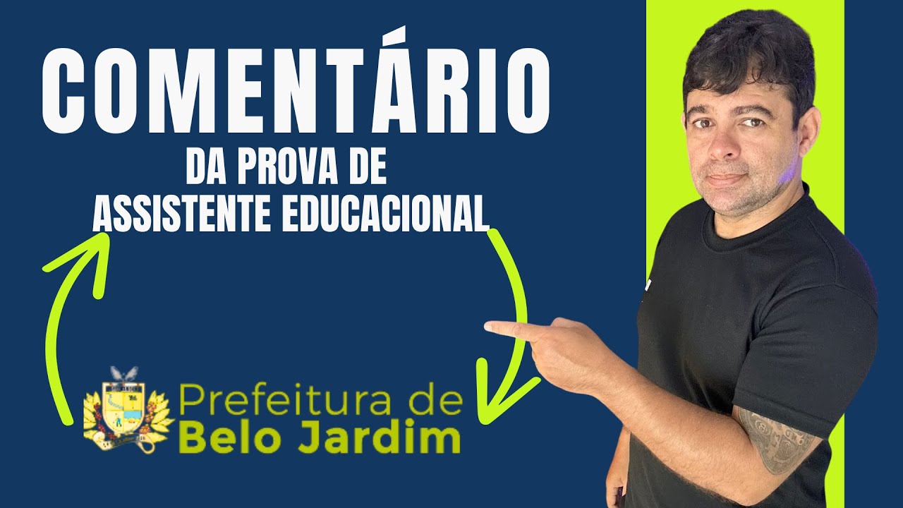 CORREÇÃO DA PROVA DA BANCA FUNVAPI | PREFEITURA DE BELO JARDIM COM O PROFESSOR ARTURIZANDO