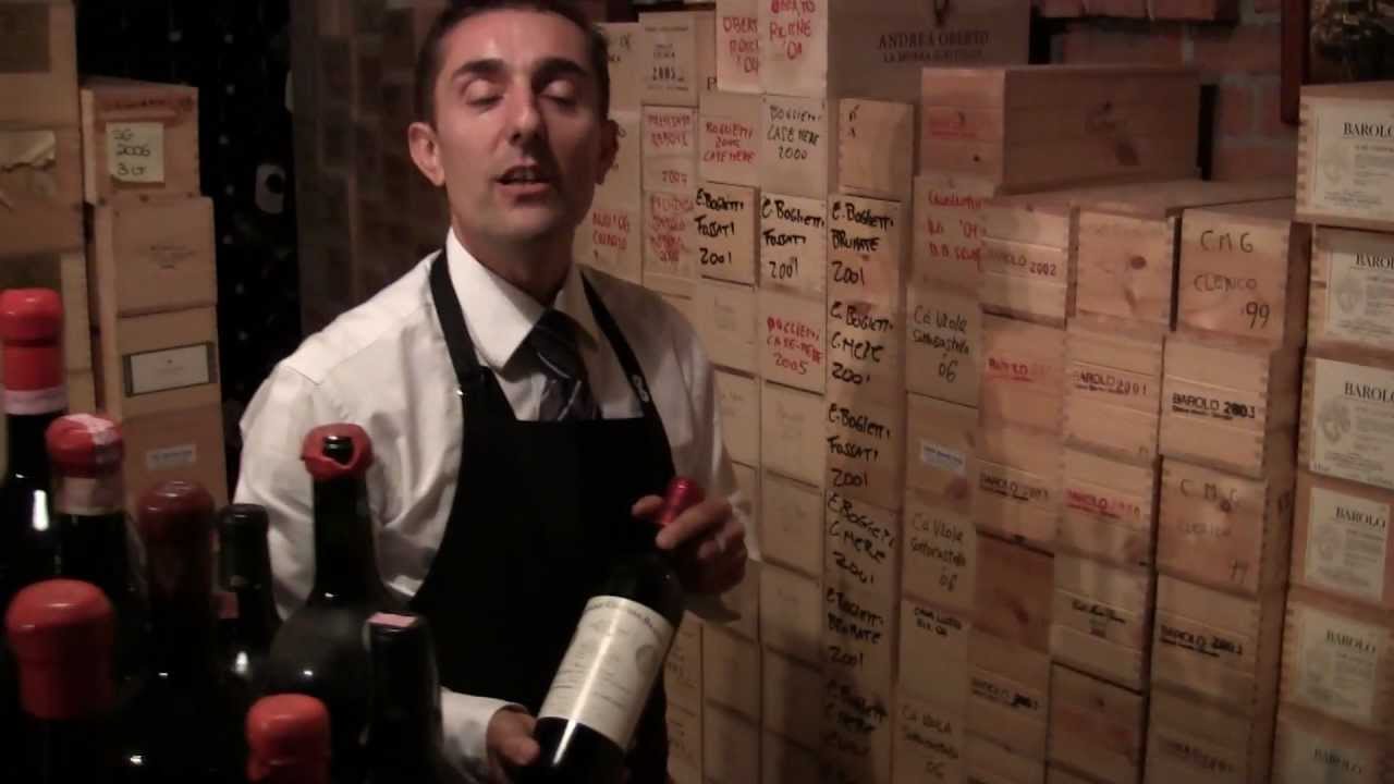 Ronchail presents the wine cellar of La Ciau del Tornavento in Piedmont