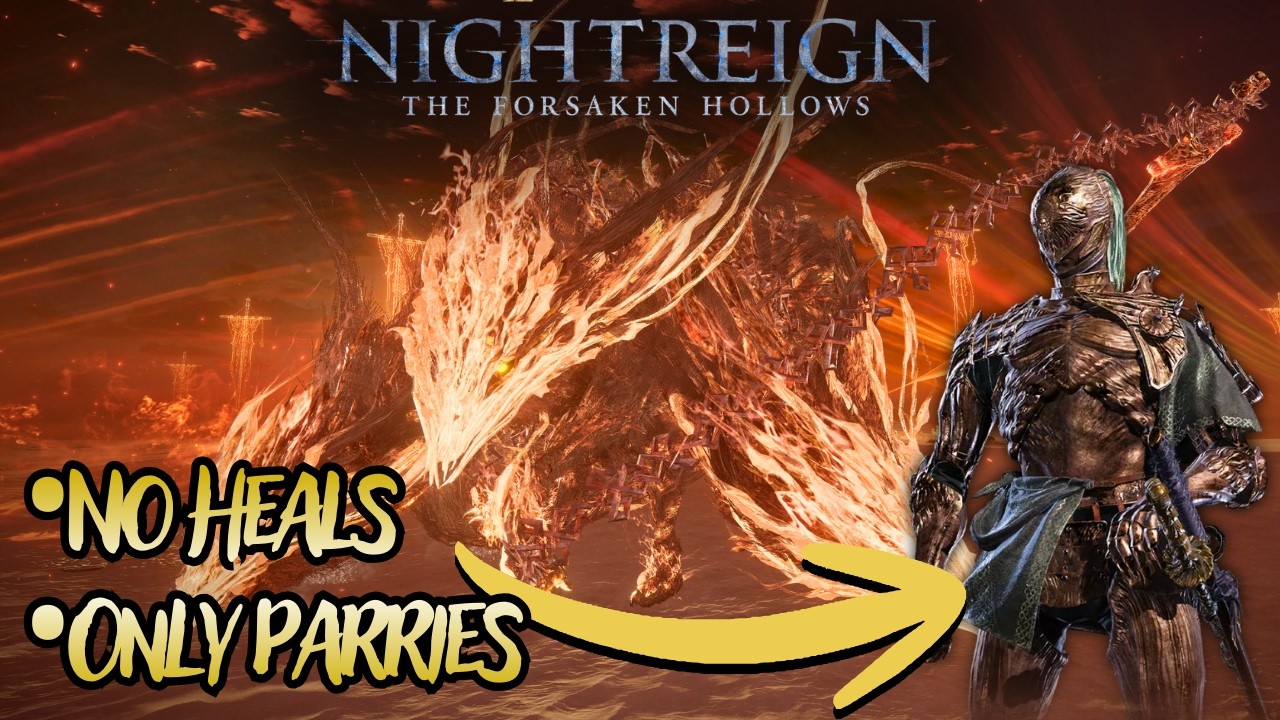 Executor Solos Gladius | No Heals, Only Parries | ELDEN RING Nightreign