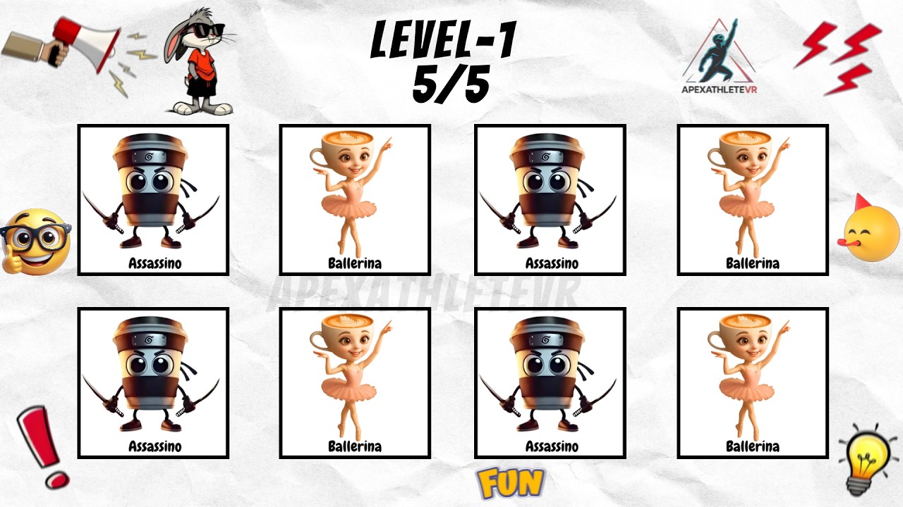 Say The Word On Beat (Level 1-3)  | EASY MEDIUM HARD | Fast Rhythm Test