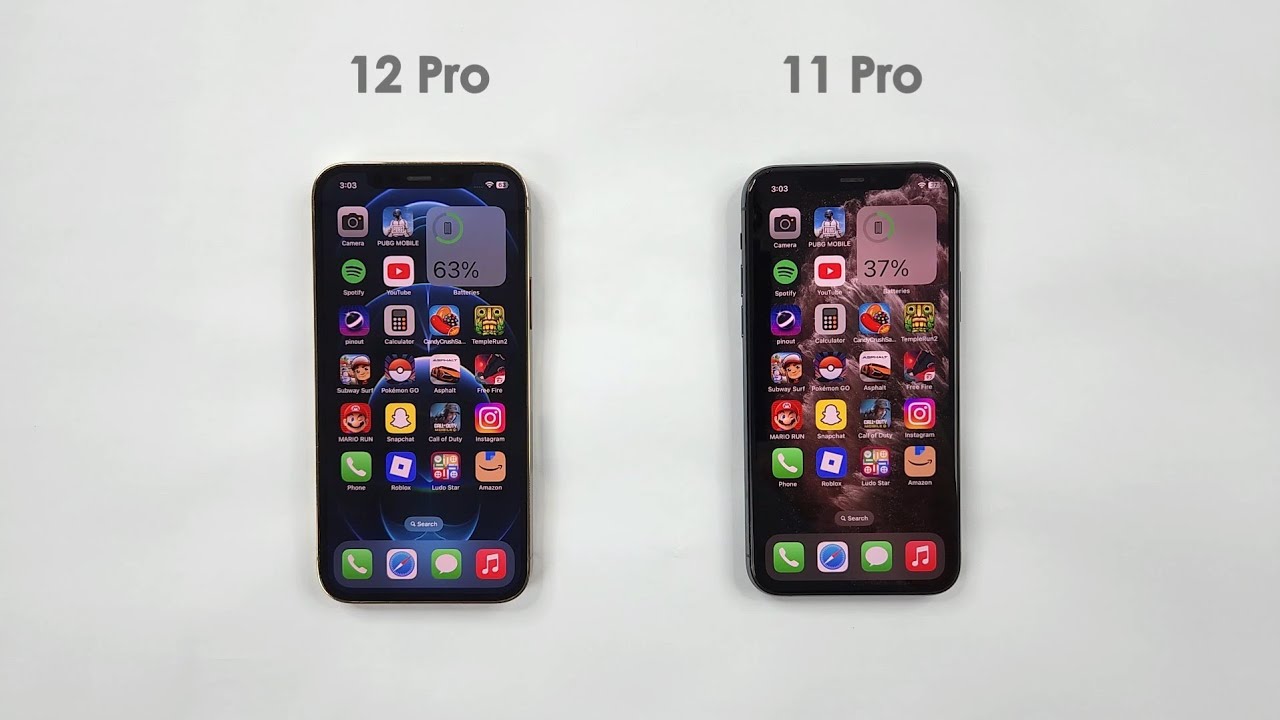 iPhone 12 Pro vs iPhone 11 Pro - SPEED TEST!
