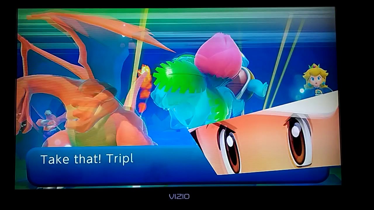 Super Smash Bros. Ultimate Pokemon Trainer Uses Triple Finish on Fake Peach