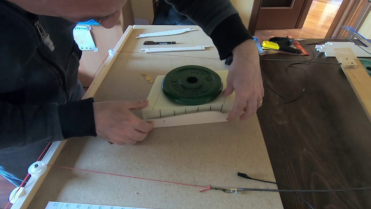Dream 2700 scale sailplane wings foam cutting.