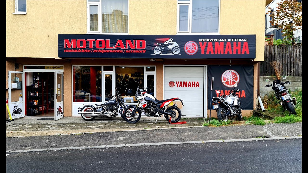 Prezentarea magazinului Motoland - Yamaha Cluj