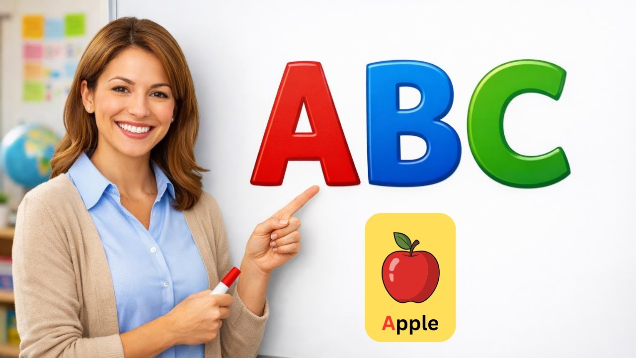 الحروف الإنجليزية كاملة مع النطق الصحيح |الحروف الإنجليزية A to Z للمبتدئين