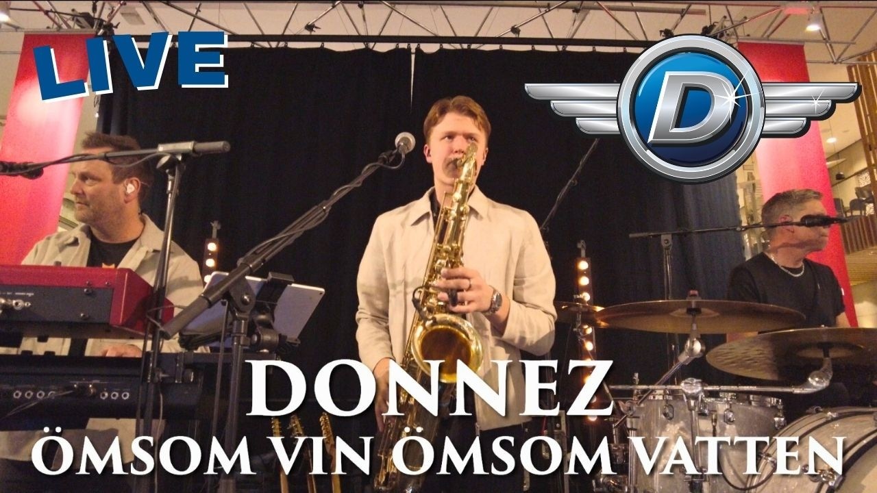 Donnez – Ömsom Vin Ömsom Vatten Live Göteborg 2026 | Ny låt från albumet Frågor på det!