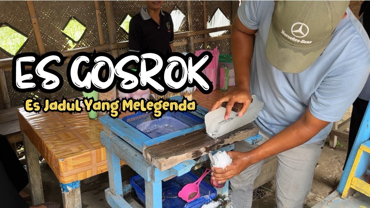 Es Jadul Yang Melegenda | Es Gosrok Kuliner Kekinian