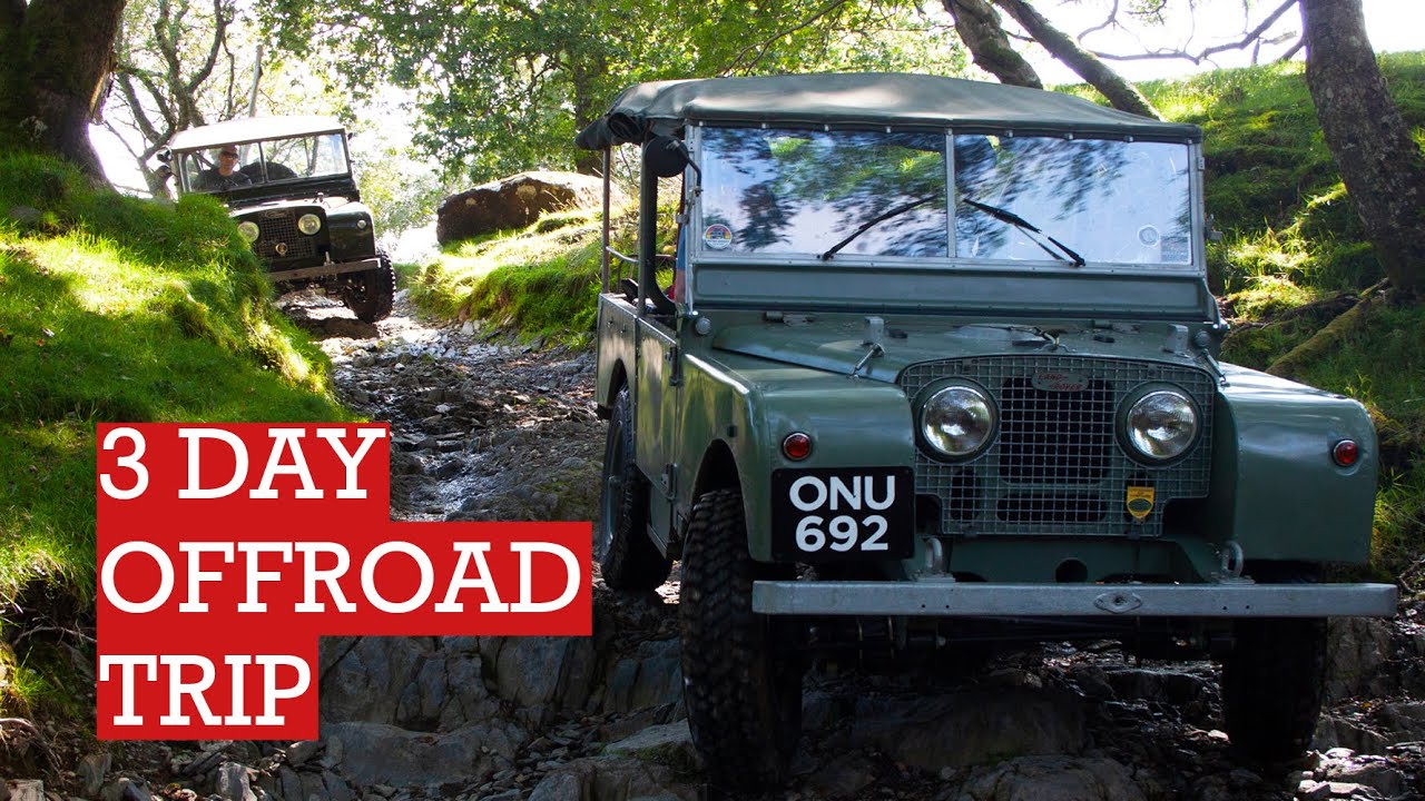 3 Day Green Laning Trip | Land Rover Series 1s in North Wales